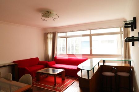 Sala de apartamento para alugar com 3 quartos, 128m² em Bela Vista, São Paulo