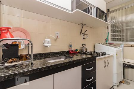 Cozinha de kitnet/studio para alugar com 1 quarto, 48m² em Cidade Baixa, Porto Alegre