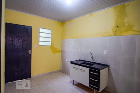 Cozinha de casa para alugar com 1 quarto, 31m² em Olímpico, São Caetano do Sul