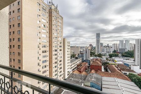 Vista da Sacada de apartamento para alugar com 2 quartos, 51m² em Centro, Curitiba