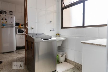 Área de Serviço de apartamento à venda com 3 quartos, 130m² em Cidade Nova, Belo Horizonte