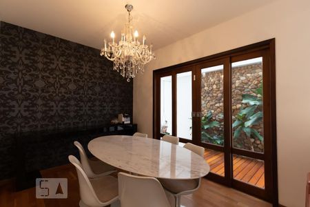 Sala de jantar de casa para alugar com 3 quartos, 265m² em Vila Tramontano, São Paulo