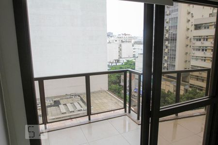 Varanda da Sala de kitnet/studio para alugar com 1 quarto, 56m² em Leblon, Rio de Janeiro