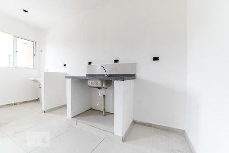 Cozinha de apartamento para alugar com 1 quarto, 35m² em Vila Gustavo, São Paulo