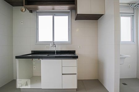 Cozinha de apartamento para alugar com 1 quarto, 50m² em Cambuí, Campinas