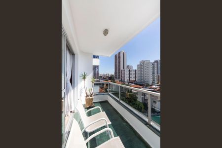 Varanda de apartamento à venda com 4 quartos, 142m² em Vila Monte Alegre, São Paulo