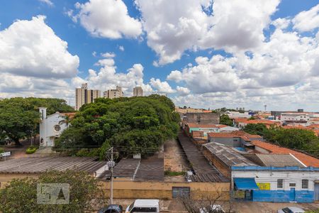 Vista da sacada de apartamento à venda com 3 quartos, 101m² em Vila Industrial, Campinas