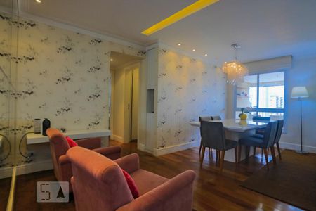 Sala de apartamento para alugar com 3 quartos, 137m² em Bosque da Saúde, São Paulo