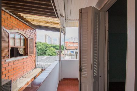 Varanda do Quarto 2 de casa para alugar com 2 quartos, 100m² em Cambuci, São Paulo