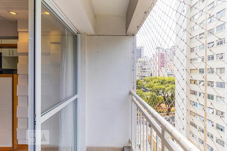 Varanda de apartamento para alugar com 2 quartos, 52m² em Bela Vista, São Paulo