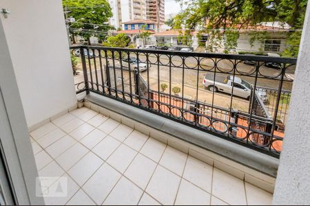 Sacada da Sala de apartamento para alugar com 1 quarto, 50m² em Cambuí, Campinas