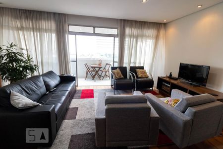 Sala de Estar de apartamento para alugar com 3 quartos, 159m² em Vila Bastos, Santo André