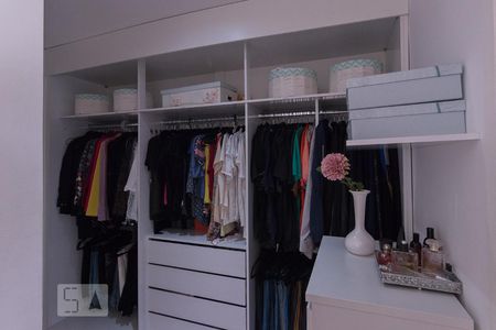 Closet Suíte 1 de apartamento à venda com 3 quartos, 112m² em Várzea da Barra Funda, São Paulo