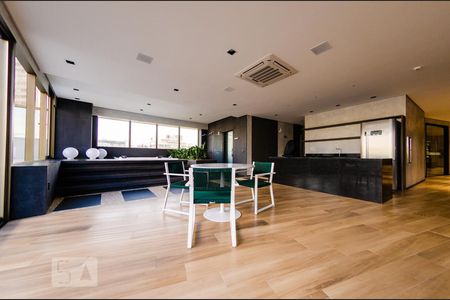 Área comum de kitnet/studio para alugar com 1 quarto, 48m² em Barro Preto, Belo Horizonte