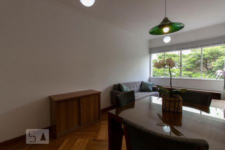 Sala de apartamento para alugar com 1 quarto, 55m² em Consolação, São Paulo