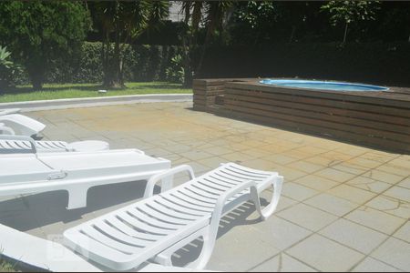 Piscina de apartamento para alugar com 1 quarto, 40m² em Vila Andrade, São Paulo