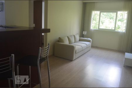 Sala de apartamento para alugar com 1 quarto, 40m² em Vila Andrade, São Paulo