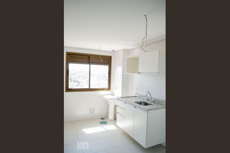 Cozinha  de apartamento à venda com 2 quartos, 62m² em Jardim do Salso, Porto Alegre
