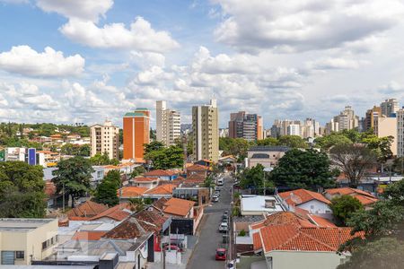 Vista da sala de apartamento para alugar com 2 quartos, 58m² em Cambuí, Campinas