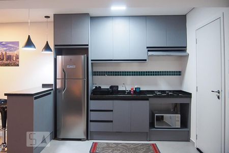 Cozinha de apartamento à venda com 1 quarto, 51m² em Centro, São Paulo