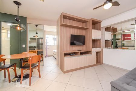 Sala de apartamento para alugar com 1 quarto, 38m² em Centro, São Paulo