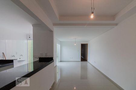 Sala de apartamento à venda com 3 quartos, 87m² em Vila Alto de Santo André, Santo André
