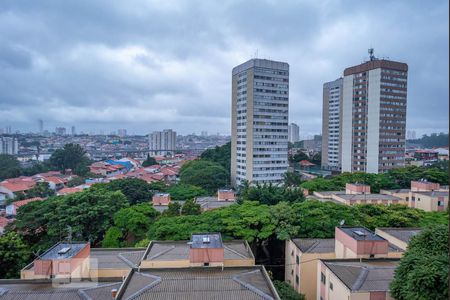 Vista da Sala de apartamento à venda com 2 quartos, 65m² em Jardim Independência, São Paulo