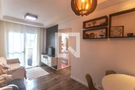 Sala de estar de apartamento à venda com 2 quartos, 56m² em Rudge Ramos, São Bernardo do Campo