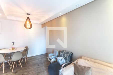 Sala de estar de apartamento à venda com 2 quartos, 56m² em Rudge Ramos, São Bernardo do Campo