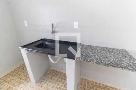 Sala e Cozinha de casa para alugar com 1 quarto, 40m² em Vila Natália, São Paulo