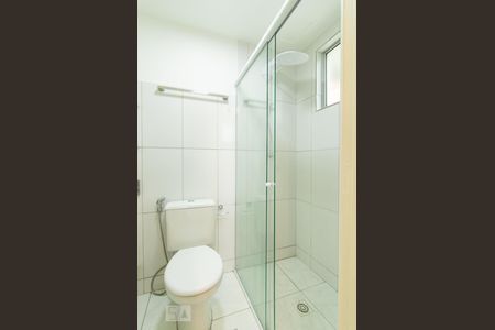 Banheiro da Suíte de apartamento à venda com 3 quartos, 75m² em Castelo, Belo Horizonte