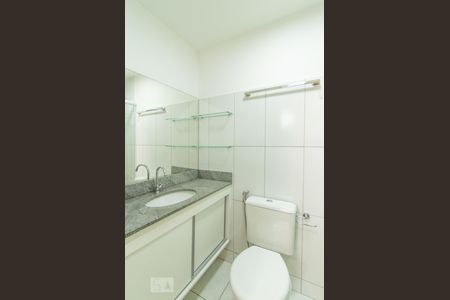 Banheiro da Suíte de apartamento à venda com 3 quartos, 75m² em Castelo, Belo Horizonte