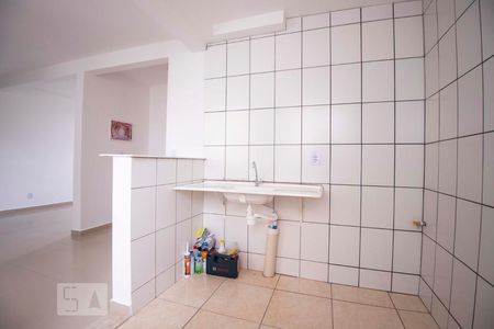 cozinha de apartamento para alugar com 1 quarto, 56m² em Jardim Antonio Von Zuben, Campinas