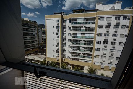 Vista Sala de kitnet/studio à venda com 1 quarto, 28m² em Freguesia (jacarepaguá), Rio de Janeiro