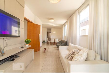 Sala de apartamento à venda com 4 quartos, 175m² em São José, Belo Horizonte