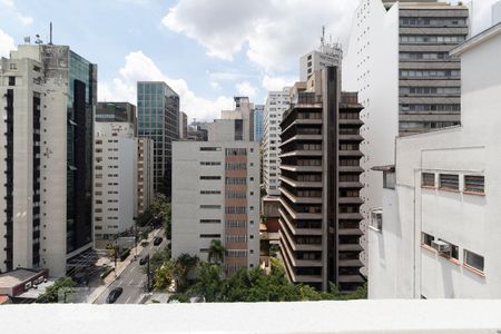 Vista do Quarto de apartamento para alugar com 1 quarto, 55m² em Consolação, São Paulo