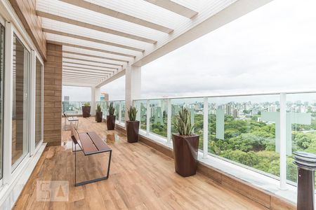 Terraço de apartamento à venda com 1 quarto, 37m² em Moinhos de Vento, Porto Alegre