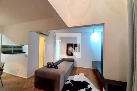 Sala de apartamento para alugar com 3 quartos, 189m² em Cambuí, Campinas