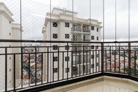 Varanda da Sala de apartamento para alugar com 3 quartos, 85m² em Alto da Mooca, São Paulo