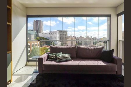 Sala de apartamento para alugar com 1 quarto, 39m² em Liberdade, São Paulo