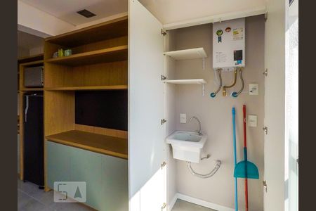 Area de servico de apartamento para alugar com 1 quarto, 39m² em Liberdade, São Paulo