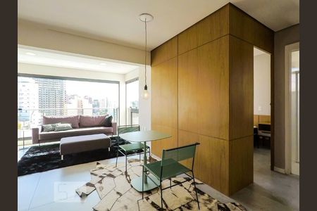 Sala de apartamento para alugar com 1 quarto, 39m² em Liberdade, São Paulo