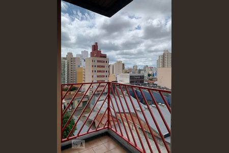 Sacada de apartamento para alugar com 1 quarto, 46m² em Botafogo, Campinas