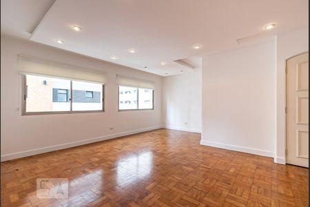 Sala de apartamento para alugar com 2 quartos, 84m² em Indianópolis, São Paulo