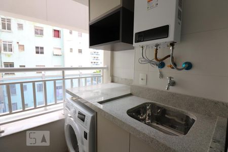 Área de Serviço de apartamento à venda com 1 quarto, 45m² em Santa Efigênia, São Paulo