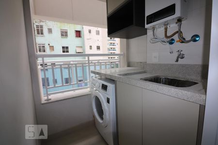 Área de Serviço de apartamento à venda com 1 quarto, 45m² em Santa Efigênia, São Paulo