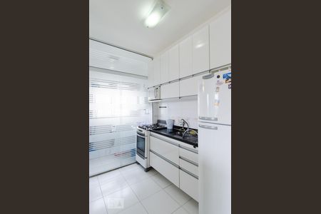 Cozinha de apartamento à venda com 2 quartos, 55m² em Nova Petrópolis, São Bernardo do Campo