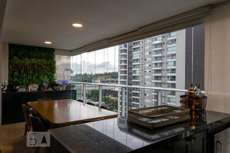 Varanda gourmet de apartamento para alugar com 2 quartos, 96m² em Vila Anastácio, São Paulo