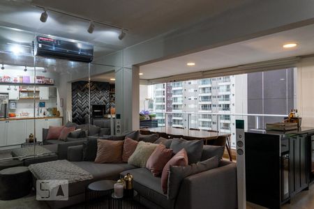 Sala de apartamento para alugar com 2 quartos, 96m² em Vila Anastácio, São Paulo