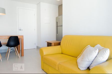 Detalhe Sala de apartamento à venda com 1 quarto, 36m² em Santa Efigênia, São Paulo